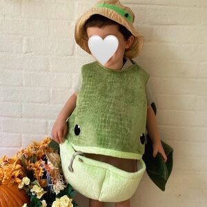 Adorable Green Fish Costume for Kids